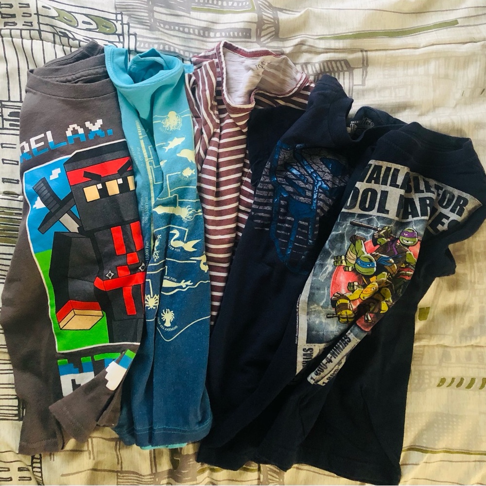 Kids Graphic T-Shirts Assortment